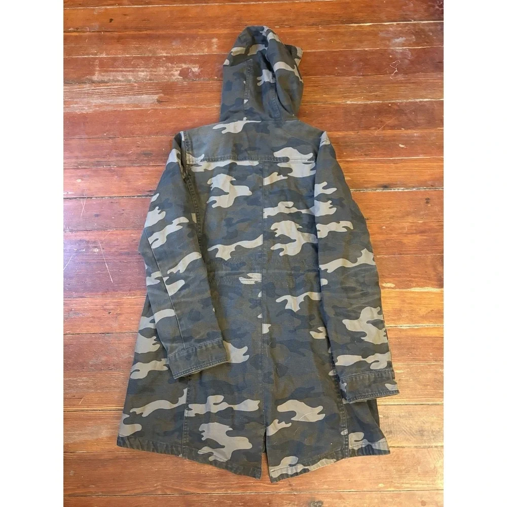 Levi's‎ Chore Woodland Camo Jacket Coat Women's Parka Hooded Size Medium